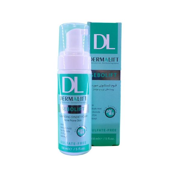 DERMALIFT SEBOLIFT CLEANSING SYNDET FOAM 150 mil